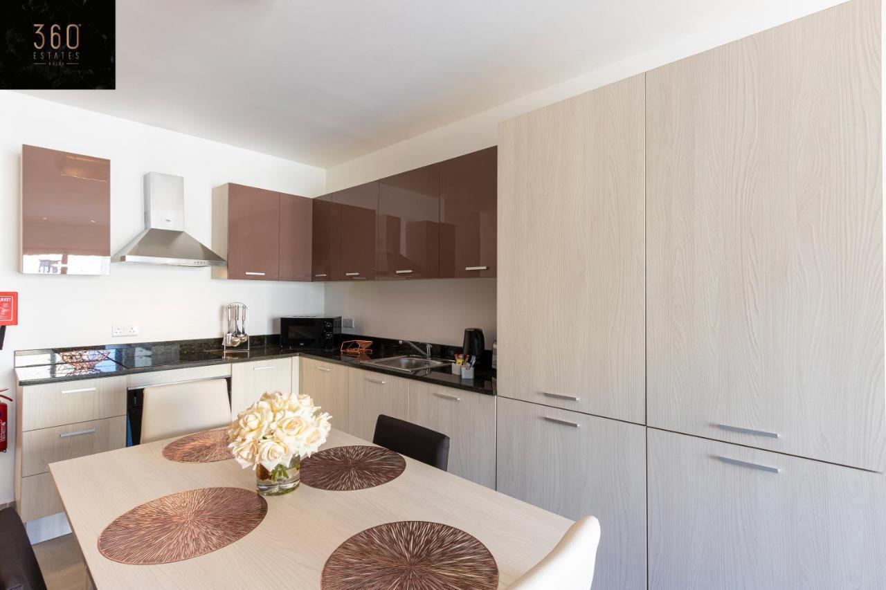High-End Central Apt With Comfy Bed & Super Wifi By 360 Estates San Gwann Ngoại thất bức ảnh