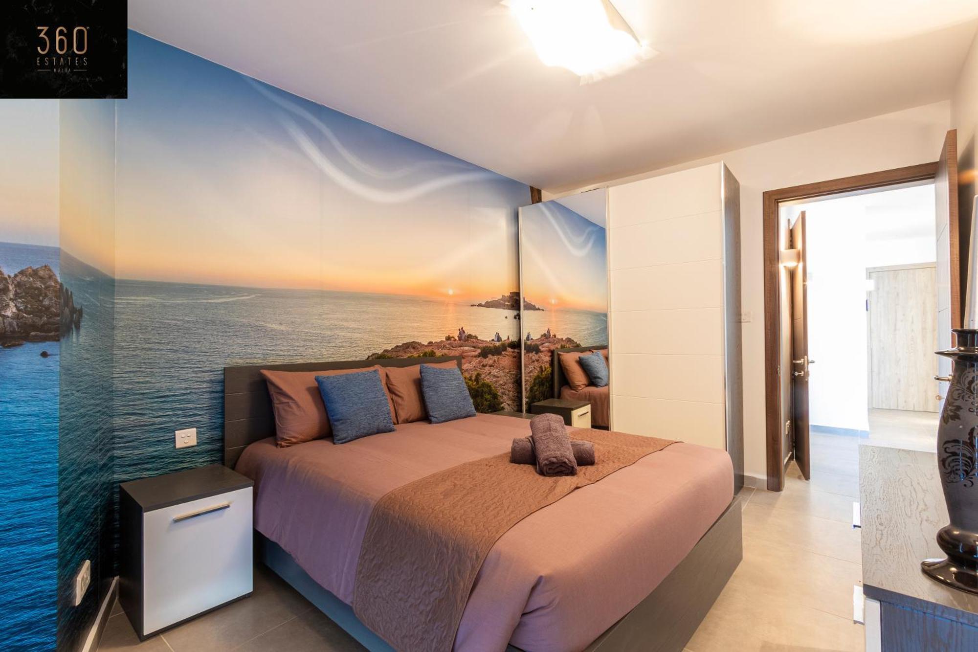 High-End Central Apt With Comfy Bed & Super Wifi By 360 Estates San Gwann Ngoại thất bức ảnh
