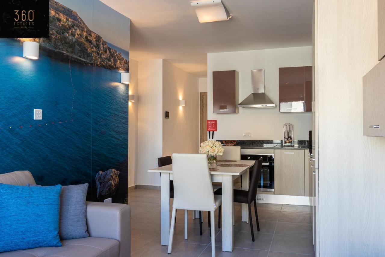 High-End Central Apt With Comfy Bed & Super Wifi By 360 Estates San Gwann Ngoại thất bức ảnh
